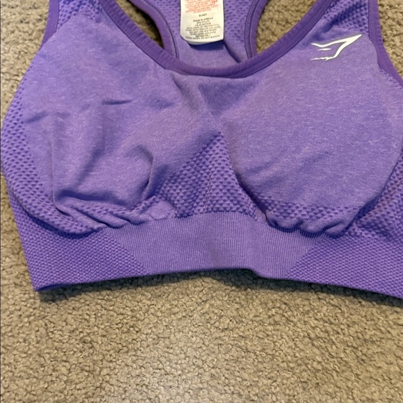 Gymshark Vibrant Purple Sports Bra - Picture 6 of 7